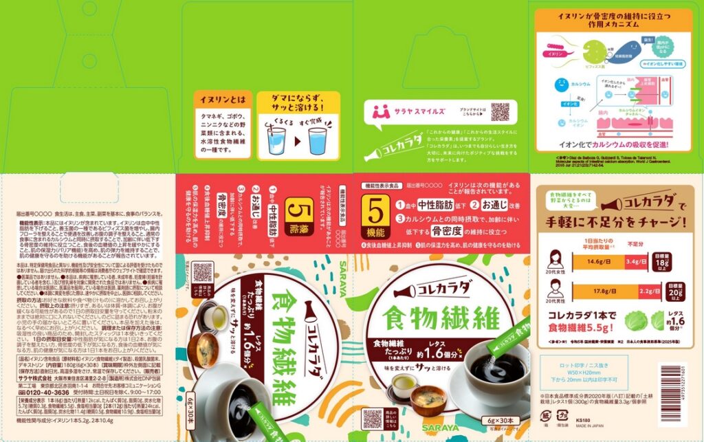 コレカラダ　食物繊維